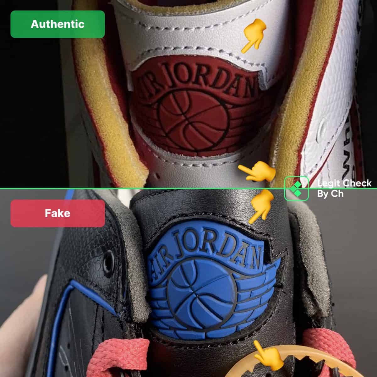 Jordan 2 Off-White Real Vs Fake: How To Legit Check