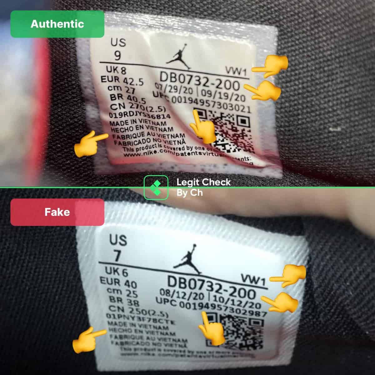 Jordan 4 Legit Check: Wie man FAKE vs. REAL erkennt