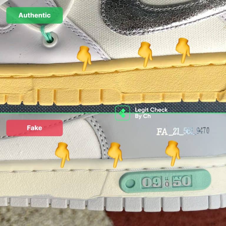 How To Spot Fake Off-White Dunk 