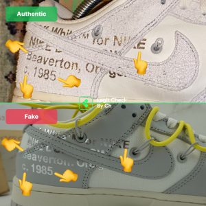 How To Spot Fake Off-White Dunk 