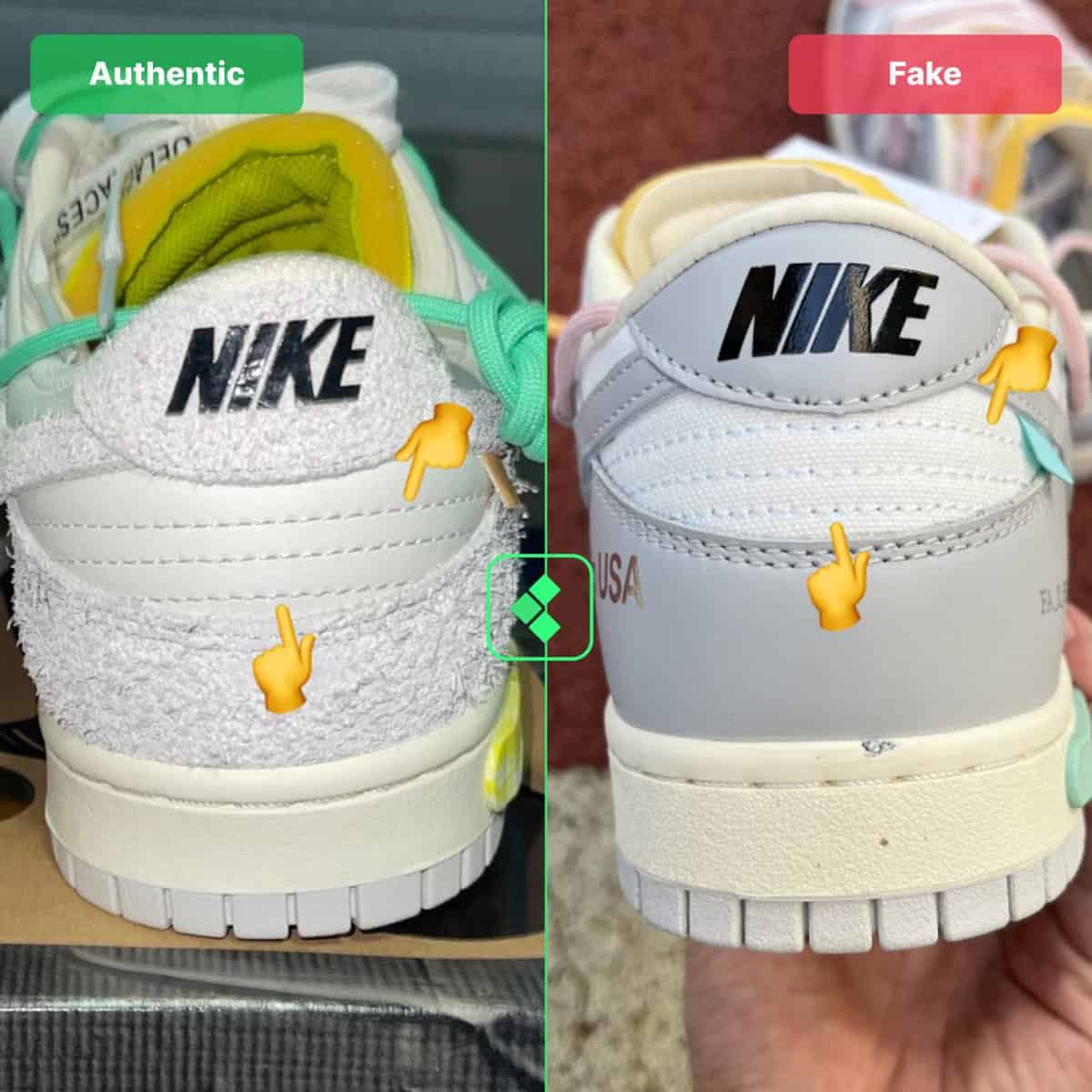 How To Spot Fake Off-White Dunk 