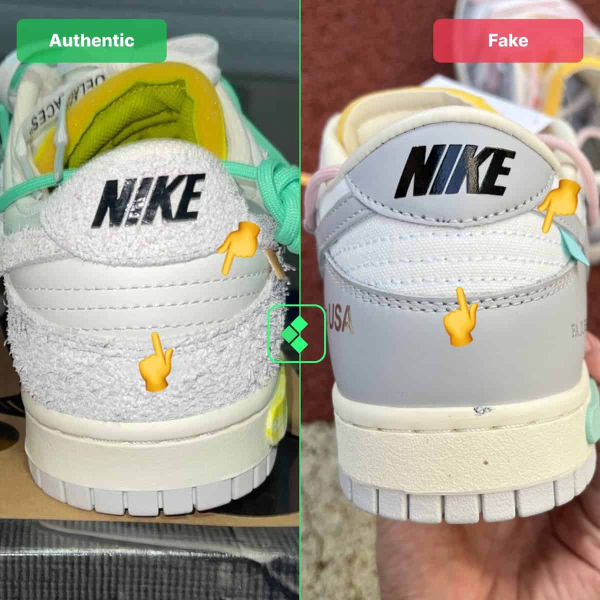 How lot 50 off white dunk To Spot Fake Off-White Dunk "THE 50" - Legit Check By Ch