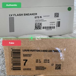 How To Spot Fake Nike Air Force 1 Louis Vuitton - Legit Check By Ch