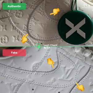 How To Spot Fake Nike Air Force 1 Louis Vuitton - Legit Check By Ch