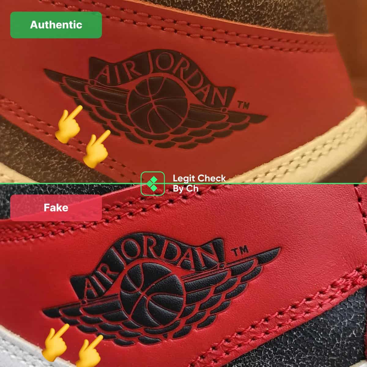 How To Spot Fake Air Jordan 1 Lost & Found - Legit Check