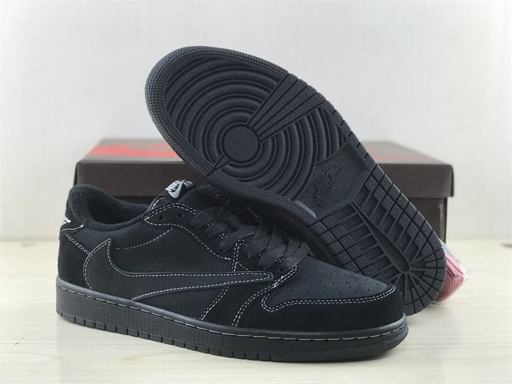 2023 Release 1 Low OG Black Phantom Athletic Shoes Fragment 1S