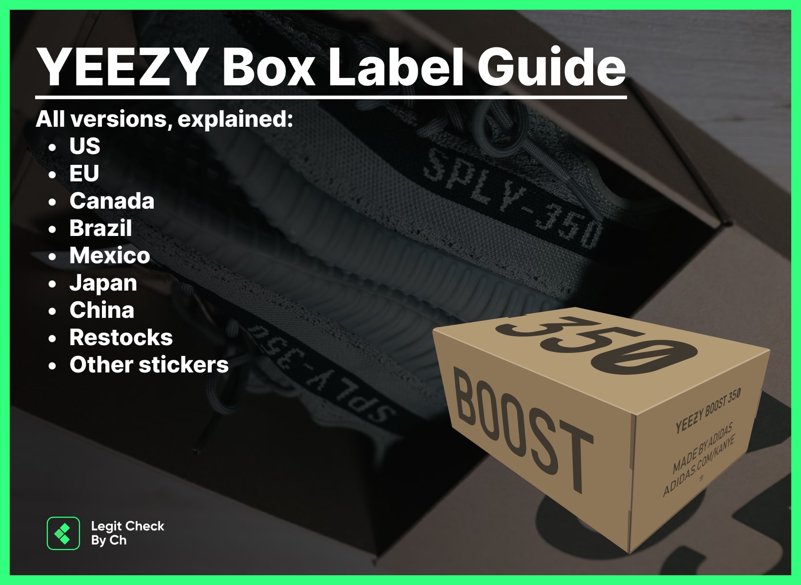 Yeezy Box Label Legit Check