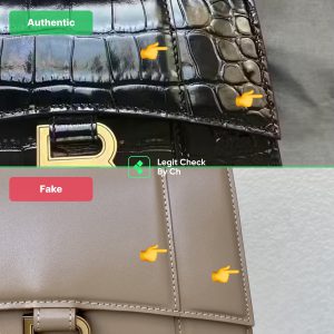 9 Ways To Tell FAKE Balenciaga Bags (With Pictures)