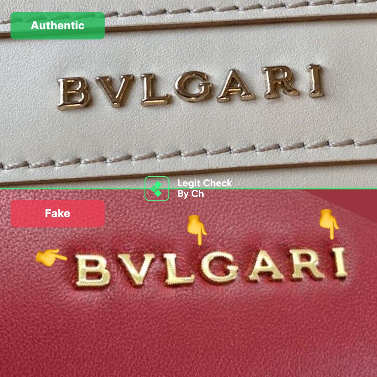 Bulgari Bag Logo