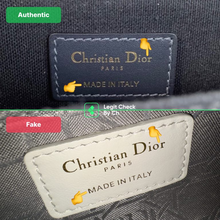 How to Spot a Fake Dior Bag - The Official Guide