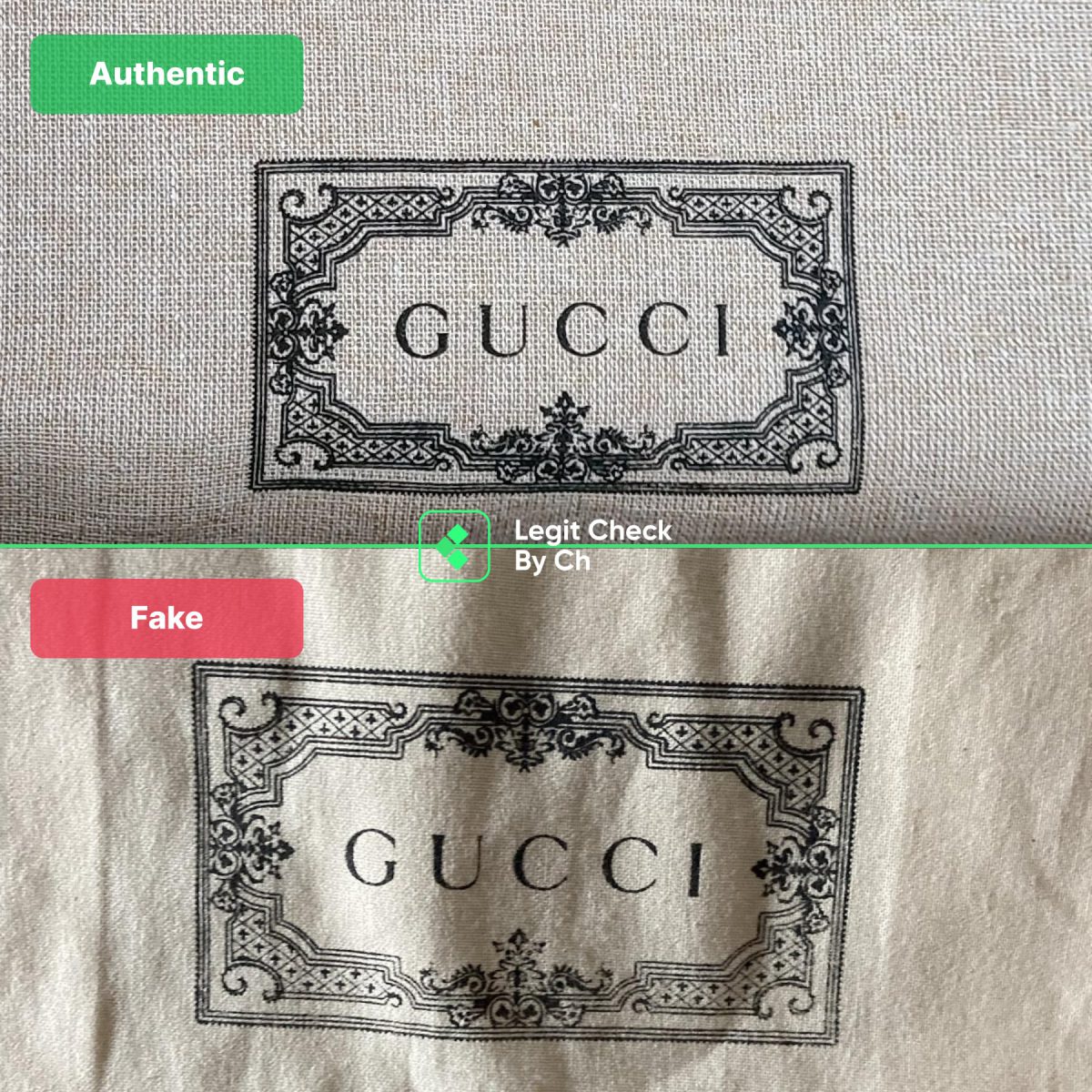 Gucci Bag Vintage Dust Bag