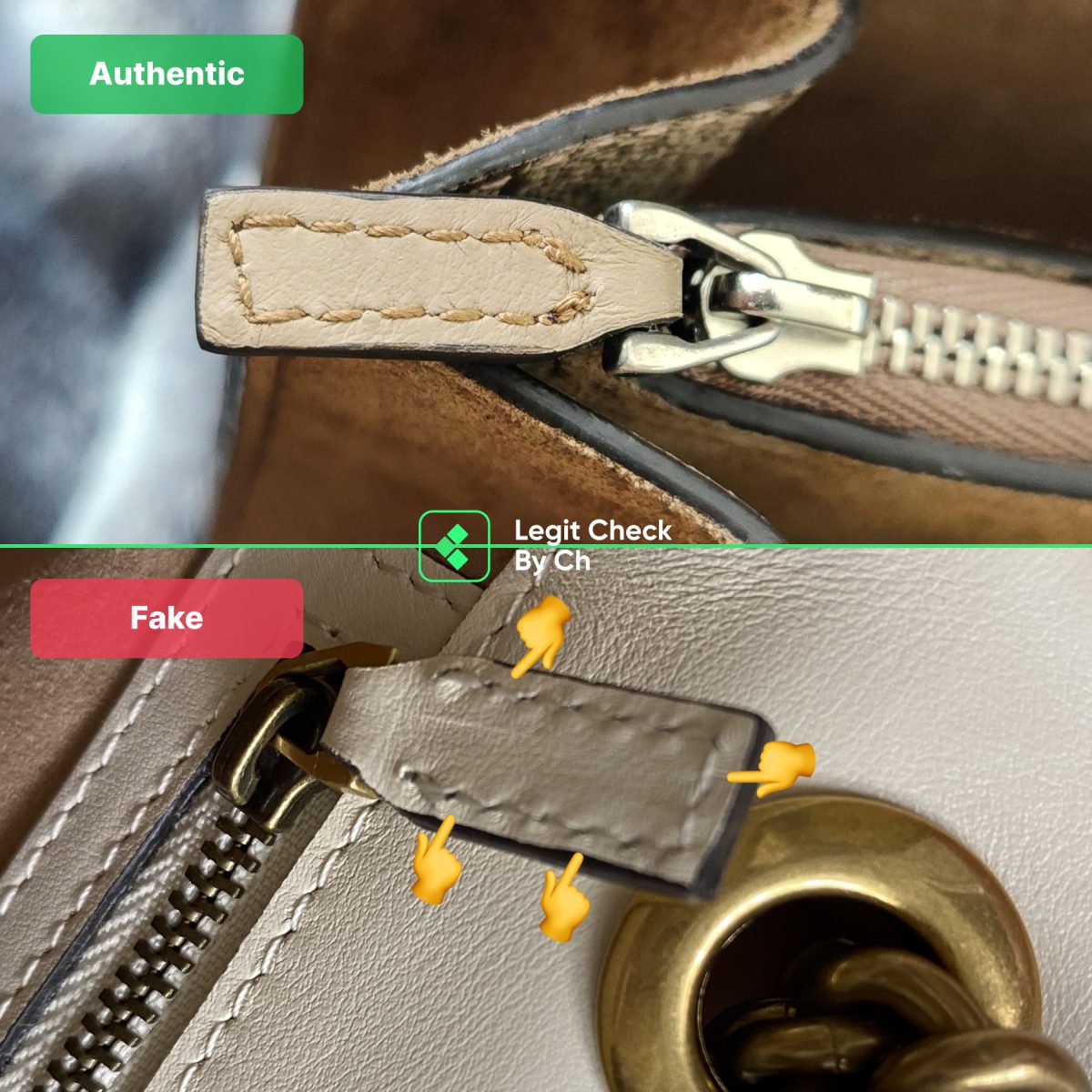 Gucci Bag Leather Zipper