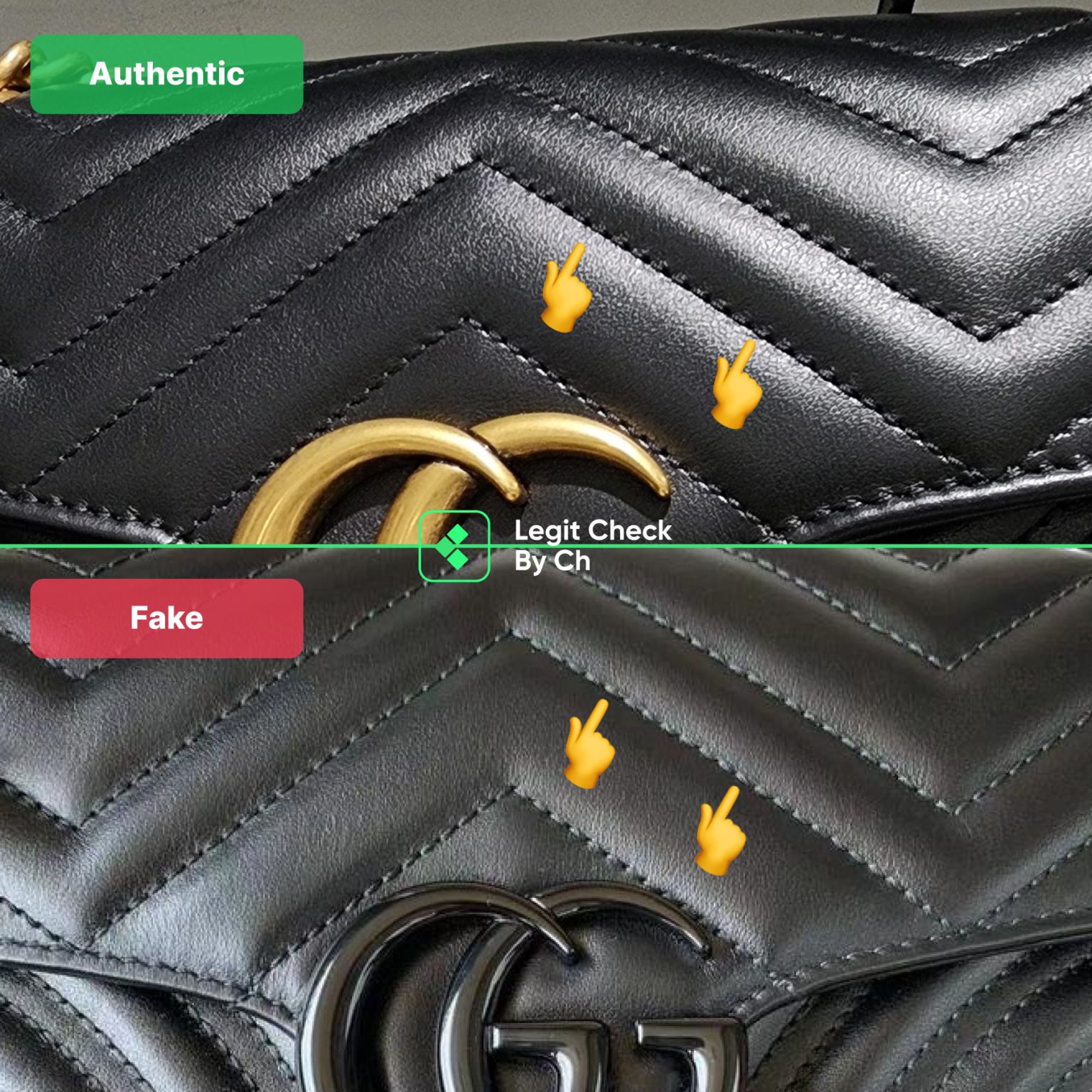 How to Spot a FAKE GUCCI Bag