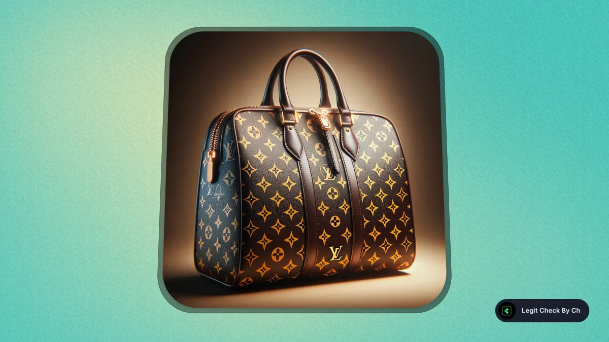 Illustration of a Louis Vuitton Bag