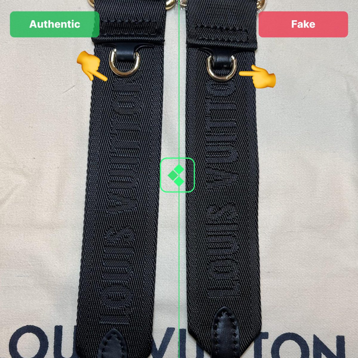 Louis Vuitton Bag Fake Vs Real Belt
