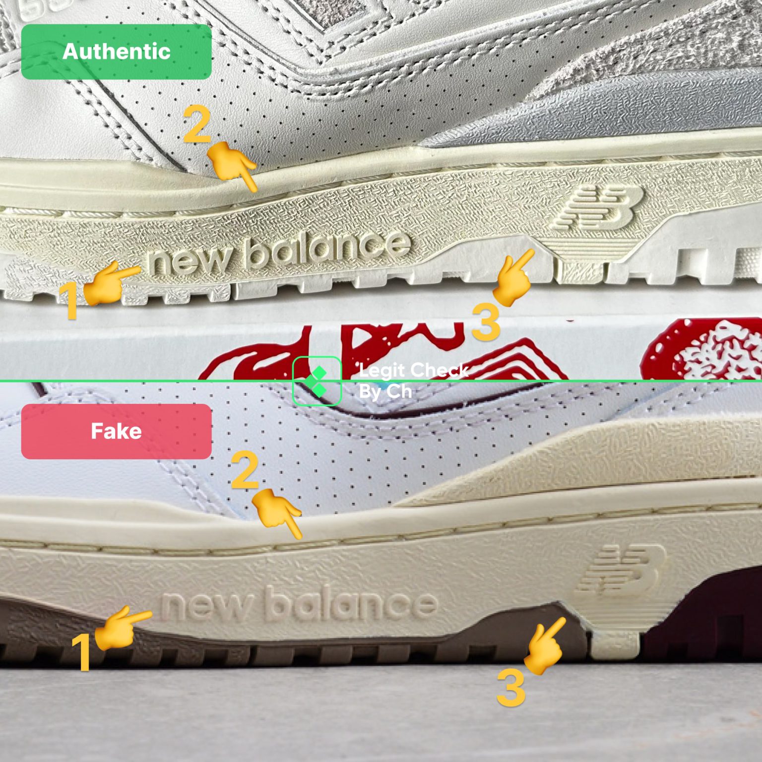 Ultimate Guide: REAL vs FAKE New Balance 550