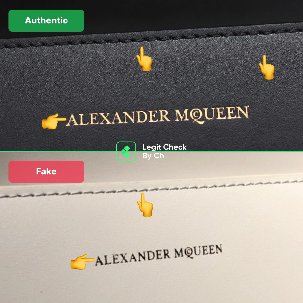 Alexander McQueen Bag Engraving