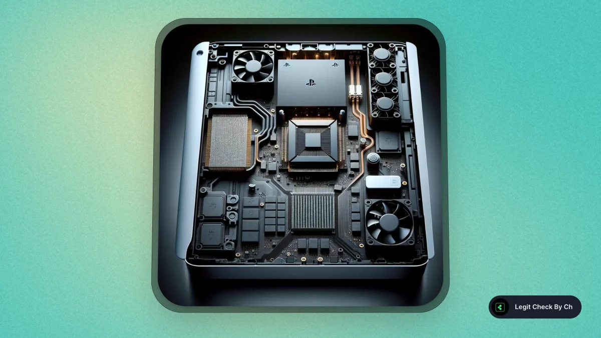 Inside a PS5 and its components