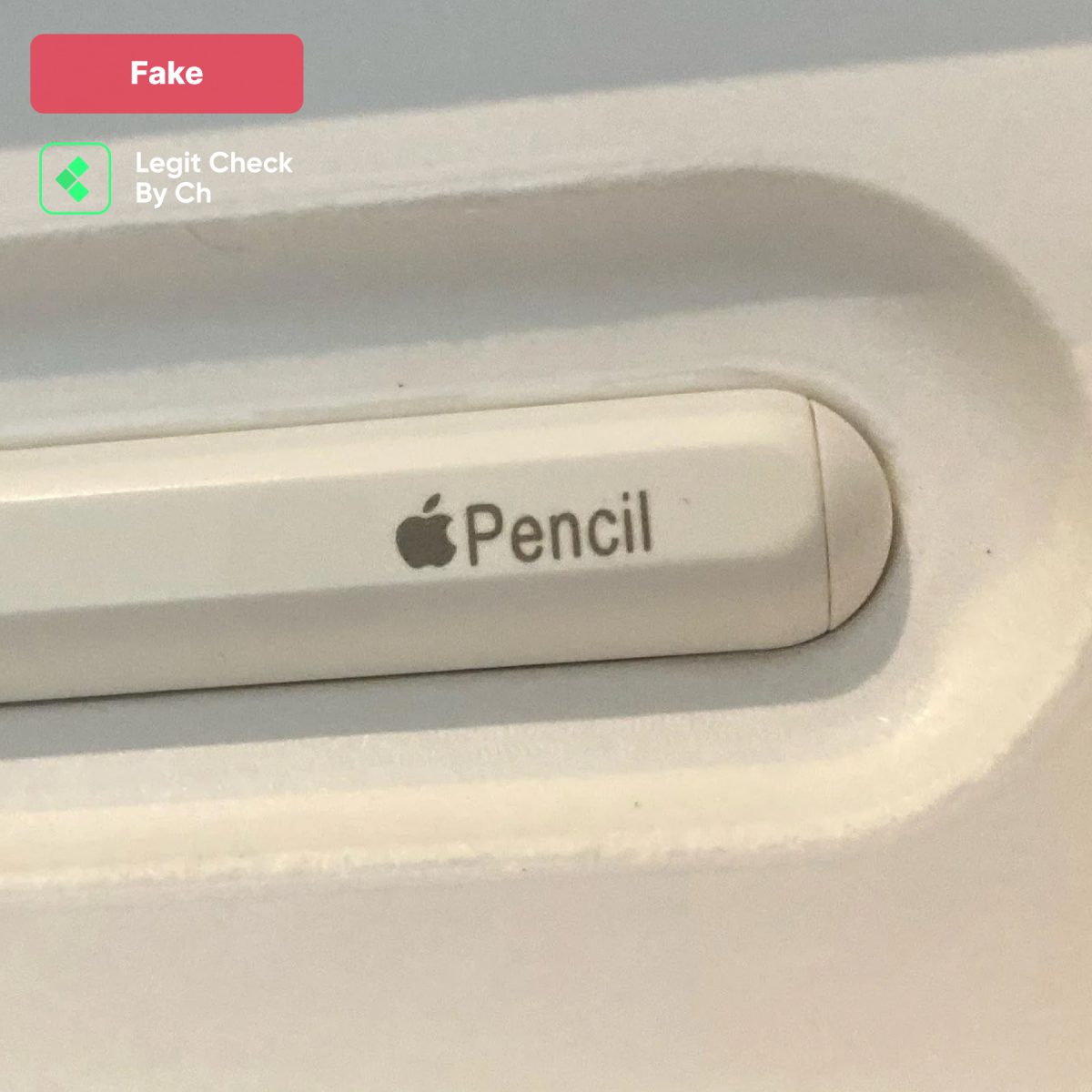 Apple Pencil Fake Logo