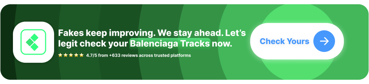 CTA Button: Balenciaga Tracks legit check service