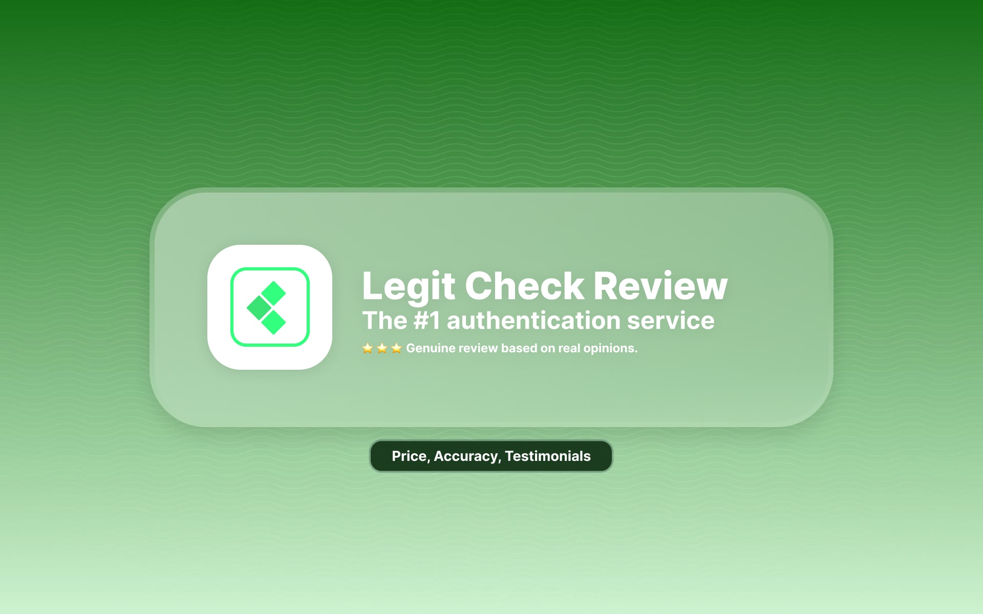 Legit Check Review: My #1 Choice for Authentications